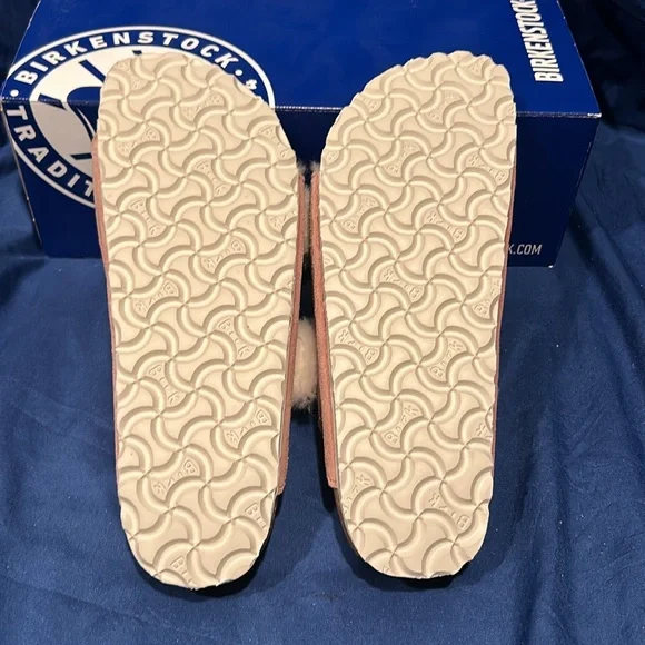 Birkenstock- Arizona Shearling, Pink clay, Suede Leather/fur, 7 women - Picture 4 of 6